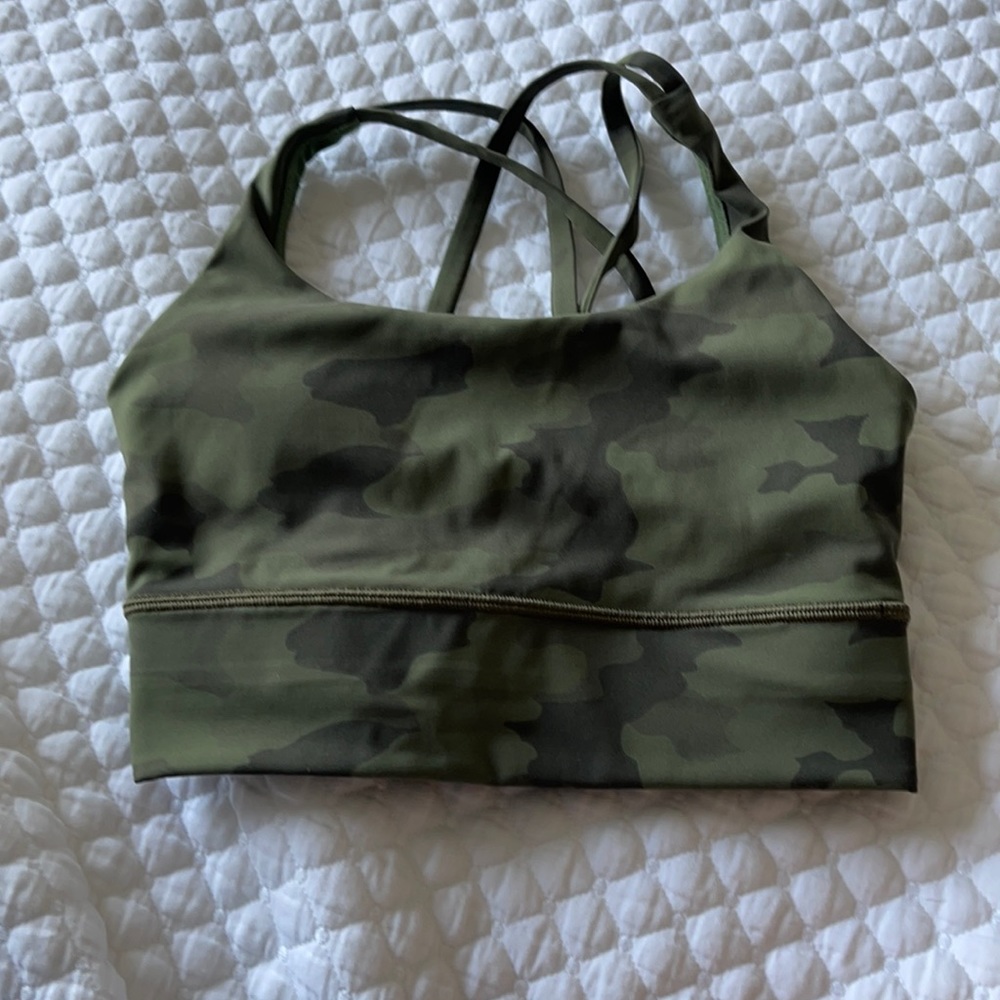 Long lined lululemon bra